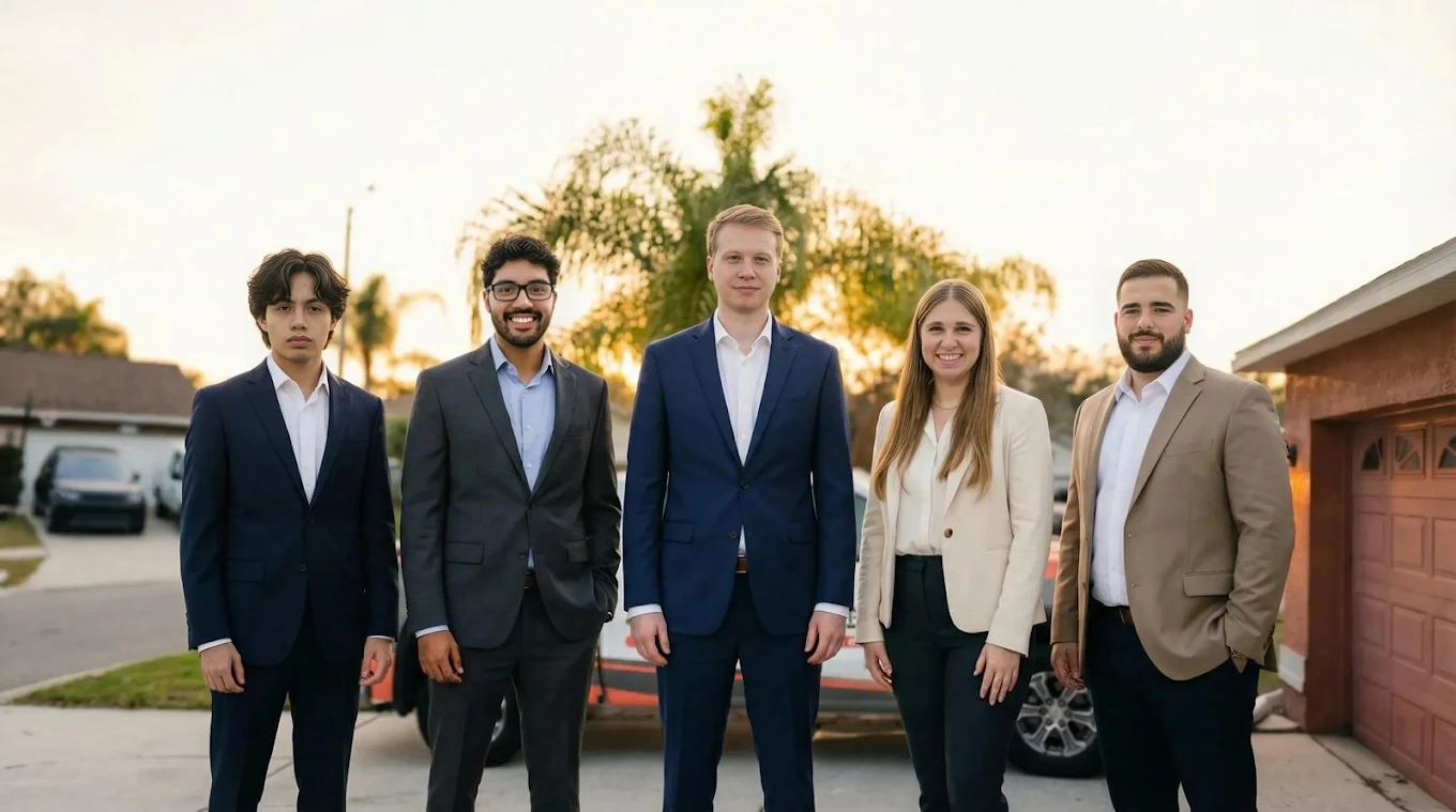 Parte del equipo que trabaja con Latitud Cero Labs